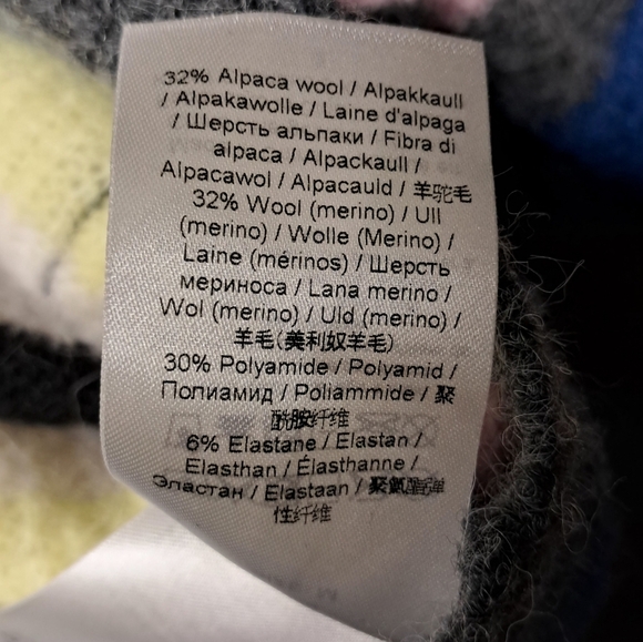 GANNI Women's Striped Sweater - Multicolor - Picture 4 of 5